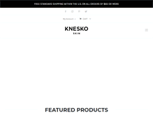 Tablet Screenshot of knesko.com